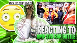 Grind Hard Gutta Reacts to AMP 3V3 Rap Battle