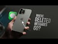 When You Delete Messages on iPhone, Where Do They Go (tutorial)