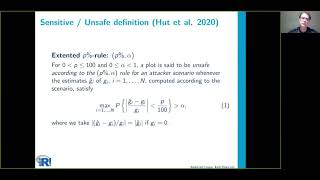 useR! 2020: Privacy protected maps using adaptive kernel density estimation (E. de Jonge), lightning