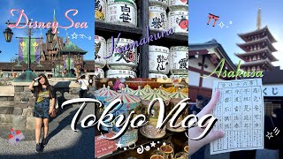 disneysea, kamakura & asakusa | tokyo vlog pt 2