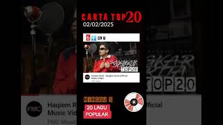 CARTA TOP20 02/02/2025 | MALAYSIA TOP20 SONGS #cartatop20 #top20 #music