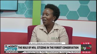 #themightydrive with Ms. Juliet K Mubi - PRO, National Forestry Authority, hosted by Edgar Karuhanga