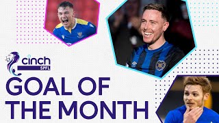 Barrie Mckay's Volley Wins March Goal of the Month! | cinch Goal of the Month | SPFL
