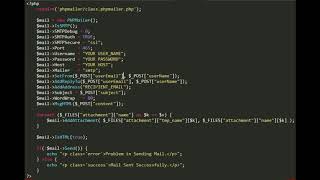 phpmailer and multiple attachments
