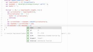 Caesar Cipher in Javascript