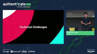 Authenticate 2025 Passkeys Presentation with TikTok