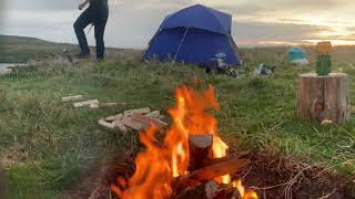 Camping at Mount Binevenagh