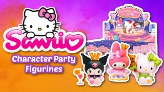 Pop Mart SANRIO Character Party Figurines Unboxing 🎈🎉Full Case