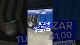 tudo por 1,00 real! bazar da rose em SP! vem conhecer! 🤩 #brecho #garimpos #brechós