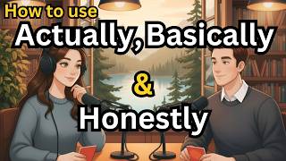 How to Use “Actually,” “Basically,” and “Honestly” Naturally | Beginners Guide A1-B2