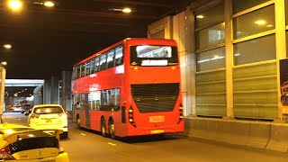 [日落貼廣的屯廠白芒玻璃梯紅𨋢巨無霸快車] Hong Kong Bus 九龍巴士 KMB 960 灣仔北 - 屯門市廣場 @ U-260X E6X25 WH7680