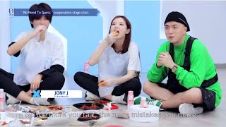 [ENG] Jony J brought food to the trainees, Marco Lin jokes about feeling “fatherly love” from him