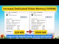 How to Increase Virtual VRAM in Intel HD, UHD Graphics for Free!!! (Registry Hack Method)