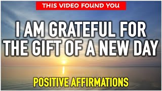 🙏 Positive Morning Gratitude Affirmations to START THE DAY #gratitudeaffirmations