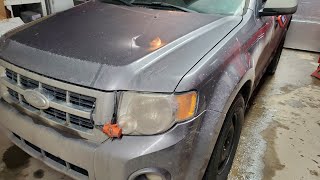 Ford Escape High Pitch Noise from Under the Hood. Belt and Belt Tensioner replacement.