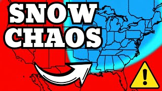 Extremely Rare Winter Weather Pattern Developing This Week...
