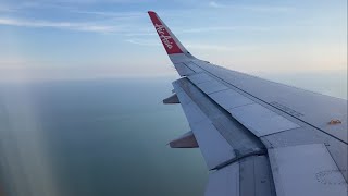 Jun 2023 Flying over Malaysia（to KLIA） エアアジア便 マレーシア上空