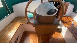 *SOLD* 37 Cooper Seabird Pilothouse, ketch style Inside Tour $39,900 cdn