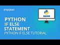 Python If Else Statement | Python If Else Elif Tutorial | Python Programming Tutorial | Simplilearn