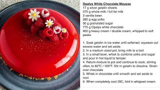 New Recipe: White Chocolate, Raspberry Entremet and Black Forest entremet -Antonio Bachour