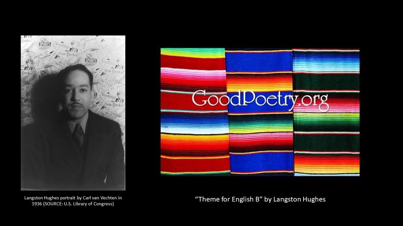 Theme For English B By Langston Hughes, Read By Teyuna Darris - YouTube