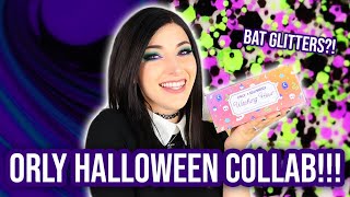 My New Orly Nail Polish Collab! Witching Hour Collection for Halloween 2022 || K
