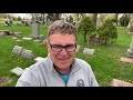 🍅 Lets Go For a Sunday walk (LIVE - 1). Bohemian National Cemetery in Chicago Illinois.