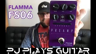 Flamma FS06 Preamp and Cab Sim Demo