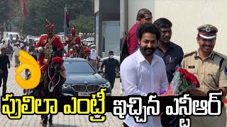 RRR Hero Jr NTR Dynamic Entry | Cyberabad Traffic Police Annual Conference | News Mantra