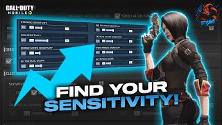 How to FIND YOUR PERFECT SENSITIVITY IN CODM! Best sensitivity settings