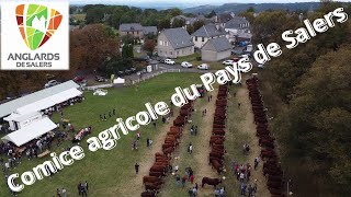 Comice agricole du Pays de Salers, le berceau de la race Salers, cette année  à Anglards de Salers \