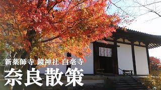 奈良散策　新薬師寺～鏡神社～白毫寺