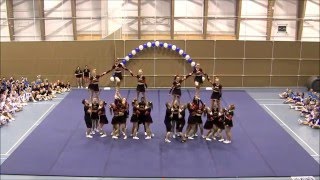 APC Foxes cheerleading performance at FCE 2016 competition 10.4.2016