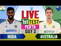 INDIA Takes On AUSTRALIA in Epic 1st Test Match Day 3 !