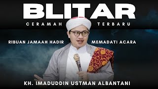 KH. IMADUDDIN UTSMAN TERBARU DI BLITAR