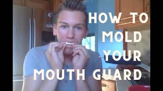 How to Mold a Mouthpiece! Easy Fitting Guide to Mold Your Sports Mouth Guard (2 Sizes / 15 Colors)