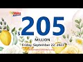 Result of Mega Millions on September 19, 2023 - Jackpot rises to $205,000,000