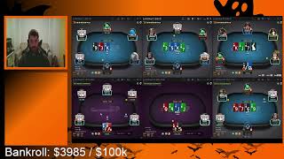 NL 100 and NL 50 Poker Cash Game - $100k Bankroll Challenge