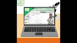 How to Make a Volcano Plot for RNA-Seq Data Analysis | Python #short #tutorial #volcanoplot