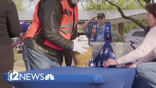Unclaimed remains of 19 veterans given proper burial