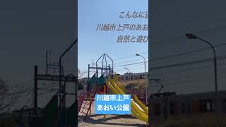 【川越市】あおい公園でリフレッシュ！電車が見える自然豊かな公園を紹介