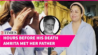 Amrita Arora’s Last Meeting With Father Anil Mehta Before His Death Goes Viral