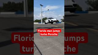 Cleetus jumps $150k turbo Porsche #cleetusmcfarland #shorts