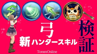 【ハンタースキル検証】単発・コンボ検証【トーラムオンライン】