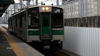 2017/06/08 常磐線 701系 F2-23編成 長町駅