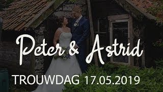 Trouwfilm Peter en Astrid