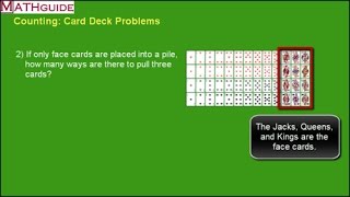 Counting: Card Deck Problems