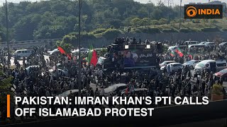 Pakistan: Imran Khan's PTI calls off Islamabad protest