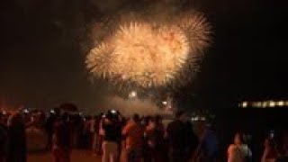 Fireworks display in Havana for 500th anniversary