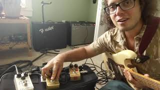 A pair of Analogman Sun Faces and an Astro Tone Fuzz